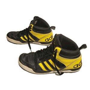 Adidas Raleigh 9TIS Mid Black & Yellow Size 11